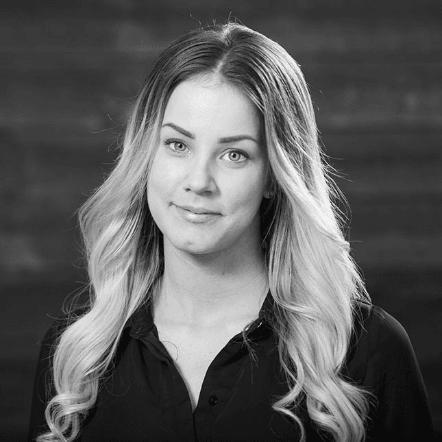 Malin Björn, frisör på Luxe Sundsvall